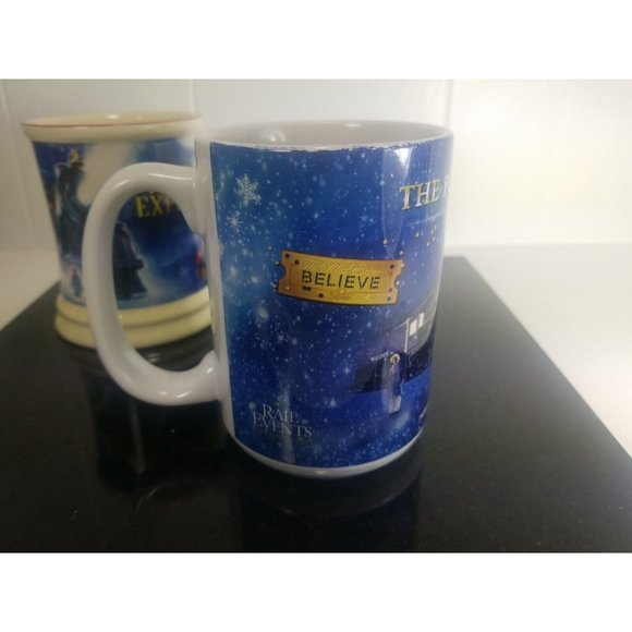 Polar Express 3D Raised Coffee Cup and Polar Express Train Ride Mug - Picture 5 of 9
